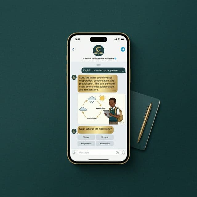 CamerIA — assistants Telegram éducatifs IA